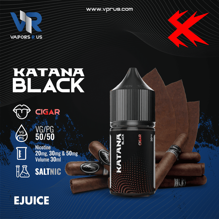 KATANA - Black Cigar 30ml