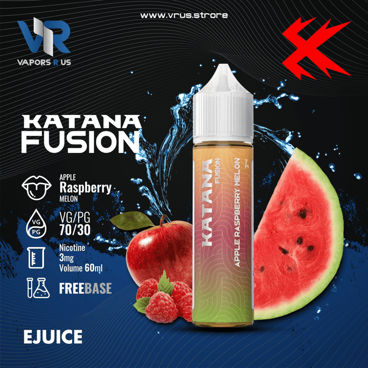 KATANA - Fusion Apple Raspberry Melon 60ml