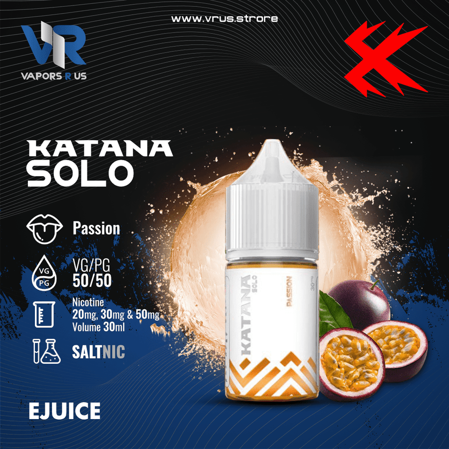 KATANA VAPE - Solo Series - Passion (30ml Saltnic) | Vapors R Us LLC