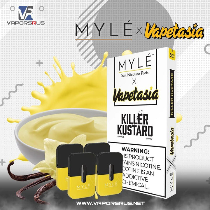 MYLE POD - Vapetasia Killer Kustard | Vapors R Us LLC