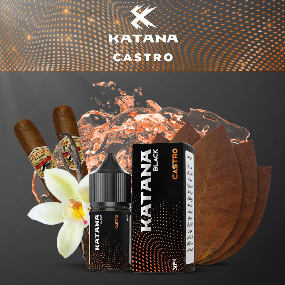 KATANA VAPE - Black Series - Castro (30ml Saltnic) | Vapors R Us LLC