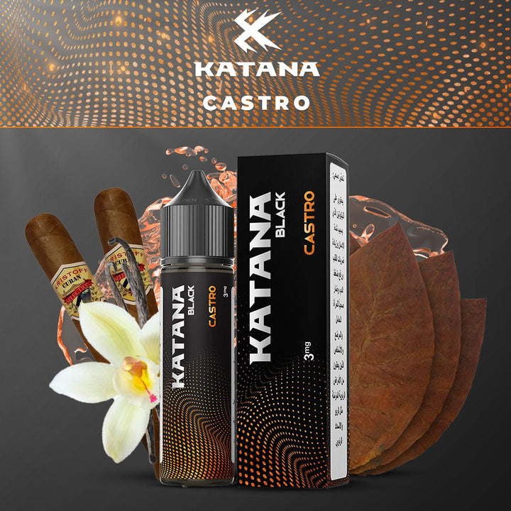 KATANA VAPE - Black Series - Castro (3mg - 60ml) | Vapors R Us LLC