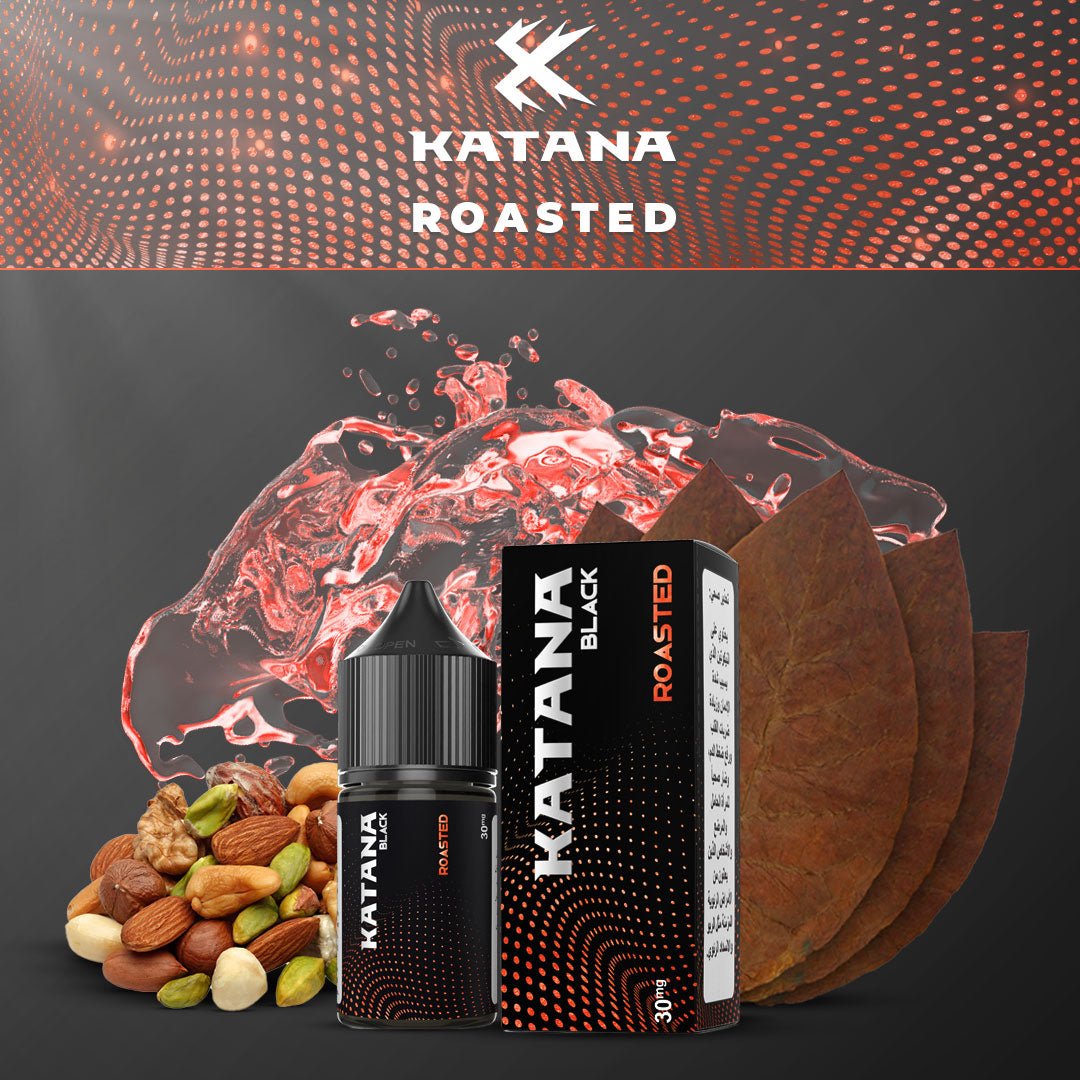 KATANA VAPE - Black Series - Roasted (30ml Saltnic) | Vapors R Us LLC