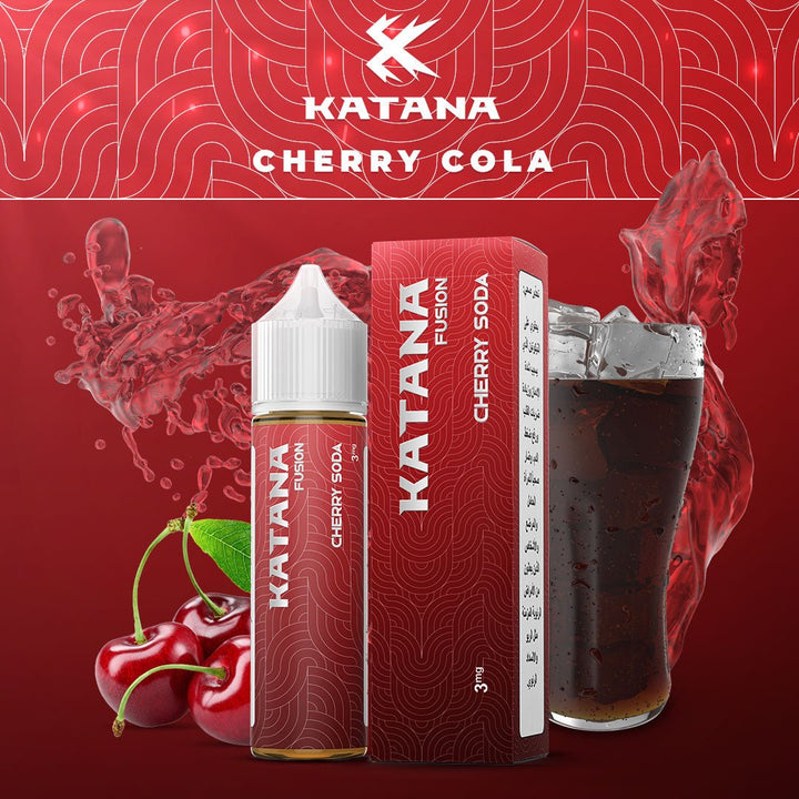 KATANA VAPE - Fusion Series - Cherry Cola (3mg - 60ml) | Vapors R Us LLC