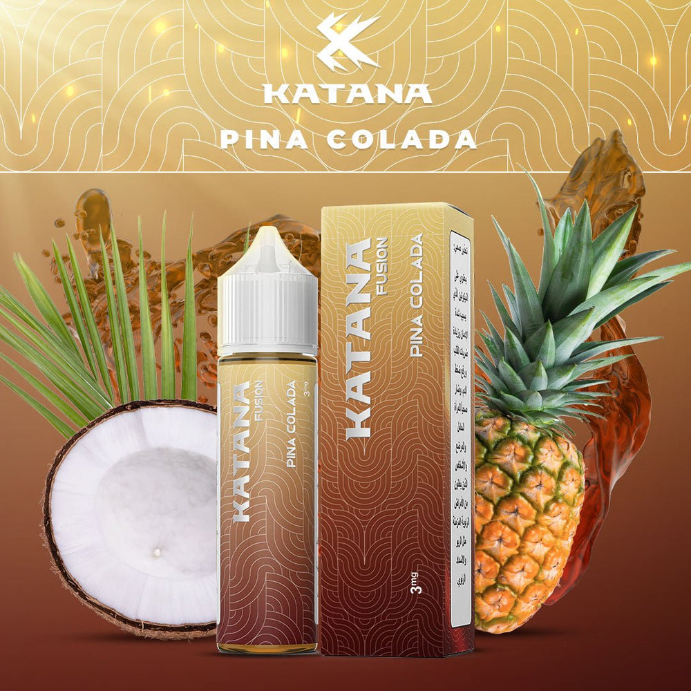 KATANA VAPE - Fusion Series - Pina Colada (3mg - 60ml) | Vapors R Us LLC