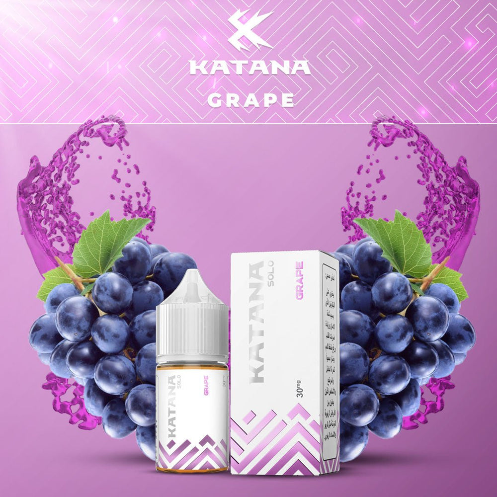 KATANA VAPE - Solo Series - Grape (30ml Saltnic) | Vapors R Us LLC