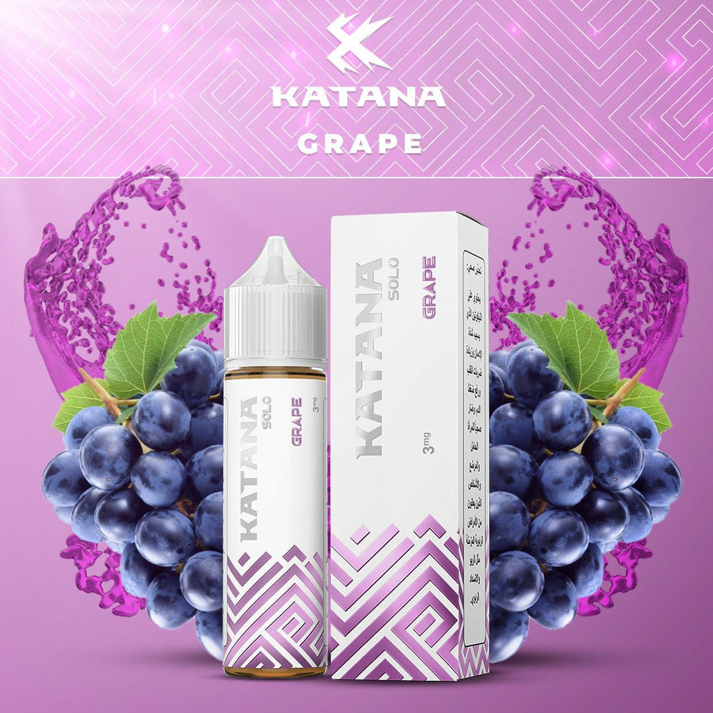 KATANA VAPE - Solo Series - Grape (3mg - 60ml) | Vapors R Us LLC