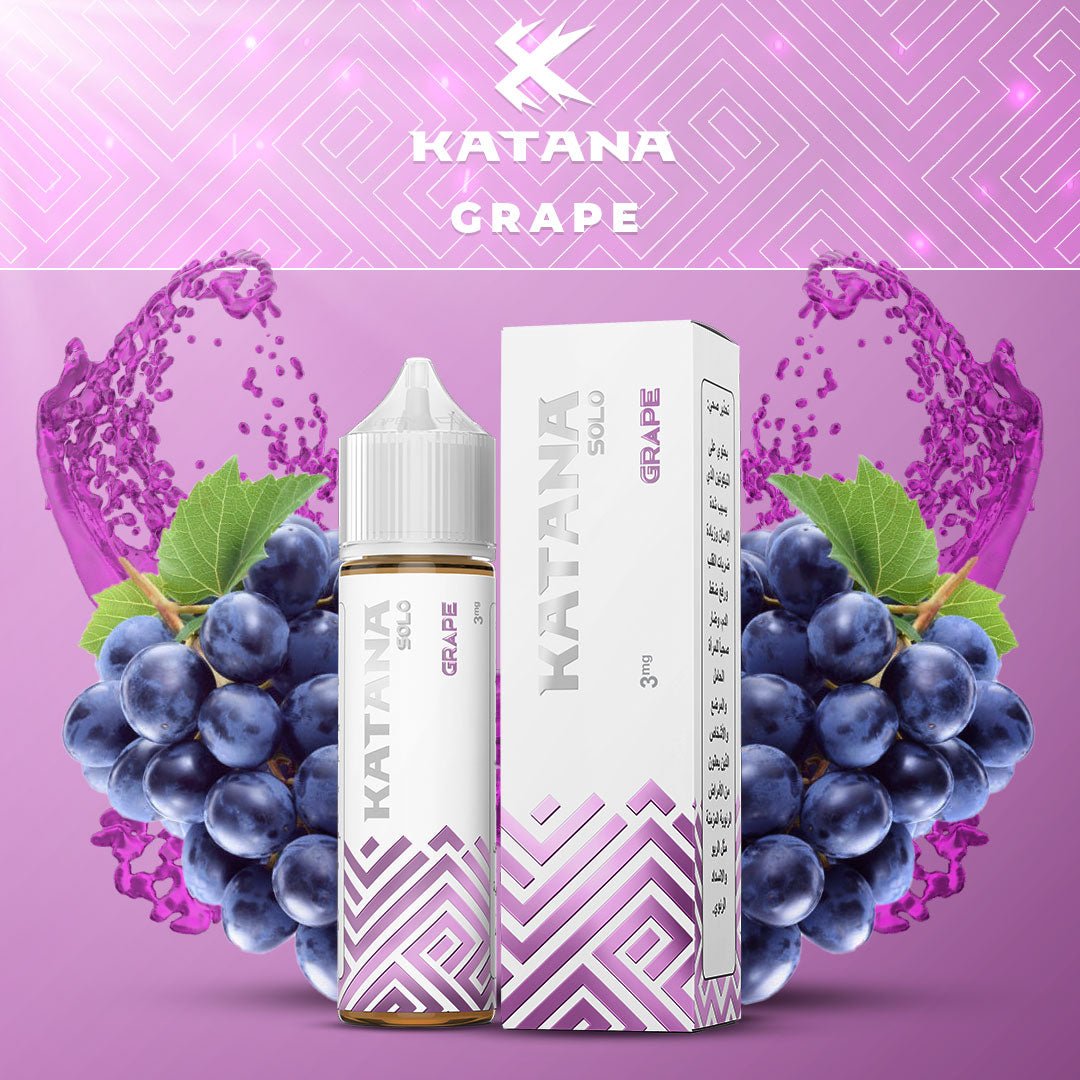 KATANA VAPE - Solo Series - Grape (3mg - 60ml) | Vapors R Us LLC