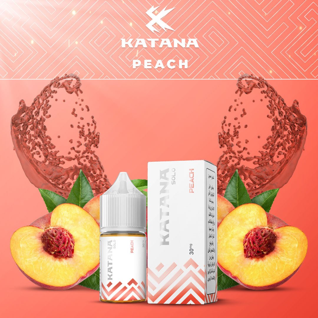 KATANA VAPE - Solo Series - Peach (30ml Saltnic) | Vapors R Us LLC