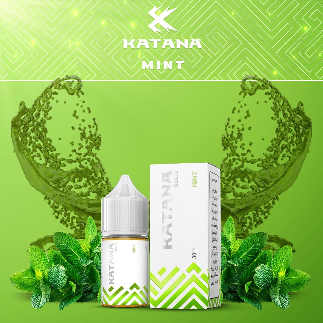 KATANA VAPE - Solo Series - Mint (30ml Saltnic) | Vapors R Us LLC