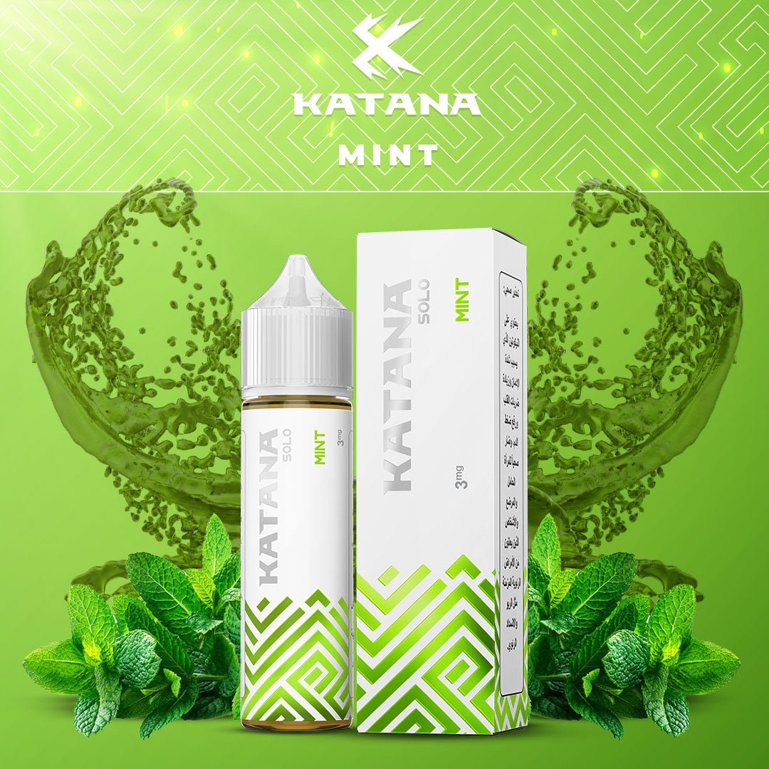 KATANA VAPE - Solo Series - Mint (3mg - 60ml) | Vapors R Us LLC