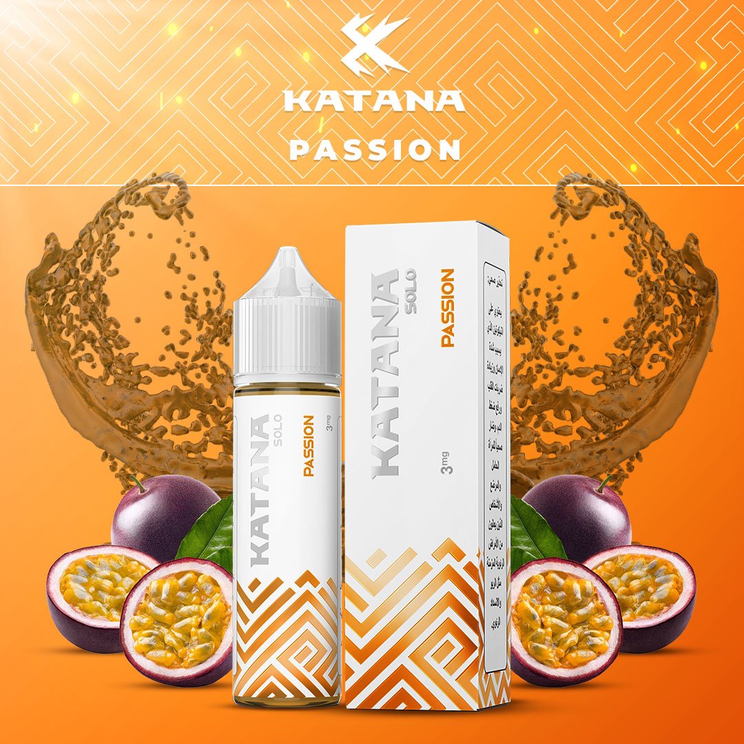 KATANA VAPE - Solo Series - Passion (3mg - 60ml) | Vapors R Us LLC