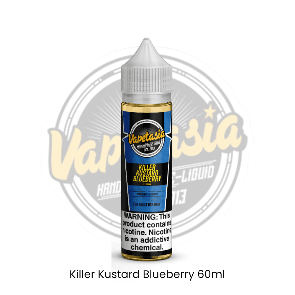 VAPETASIA - Killer Kustard Blueberry | Vapors R Us LLC