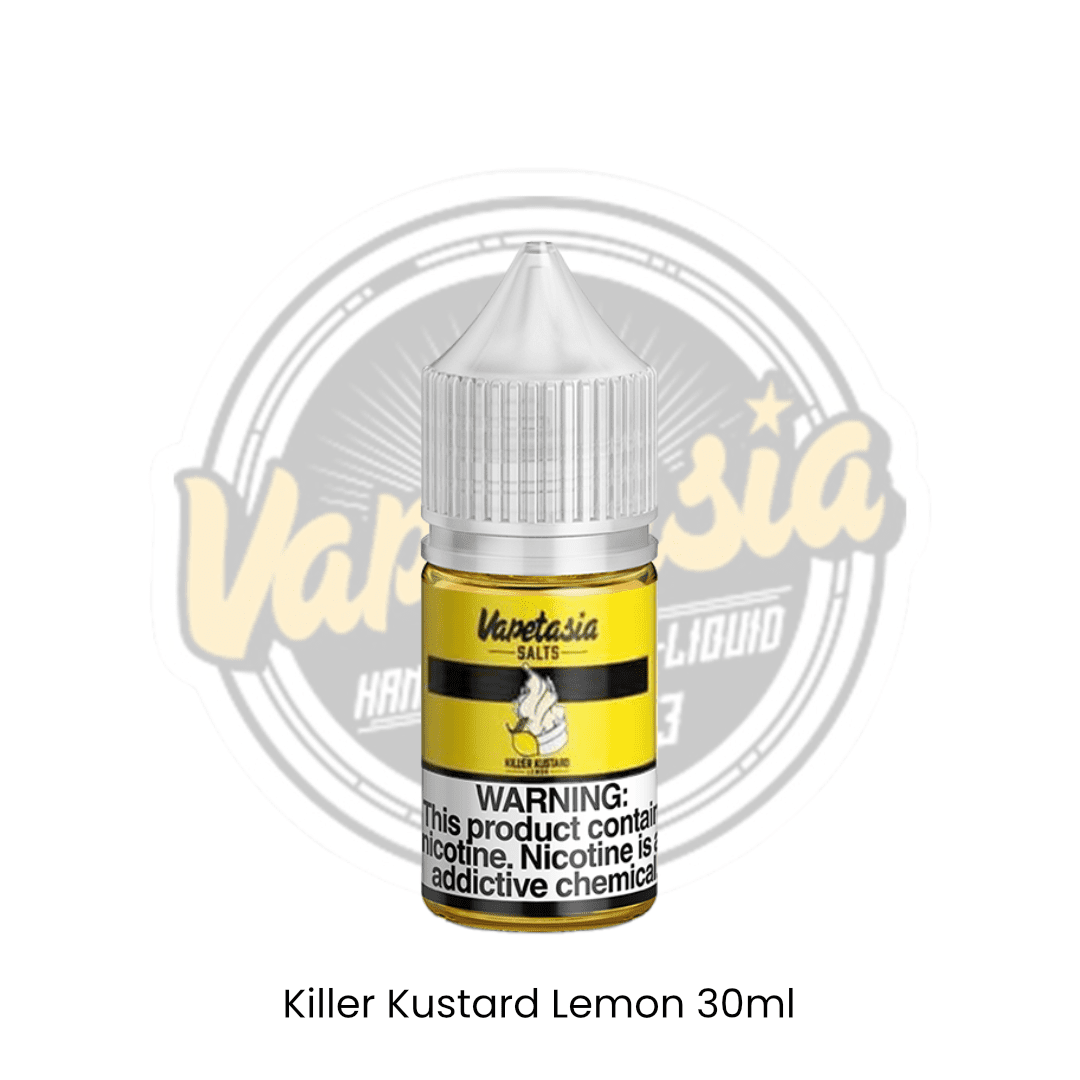 VAPETASIA - Killer Kustard Lemon 30ml (SaltNic) | Vapors R Us LLC