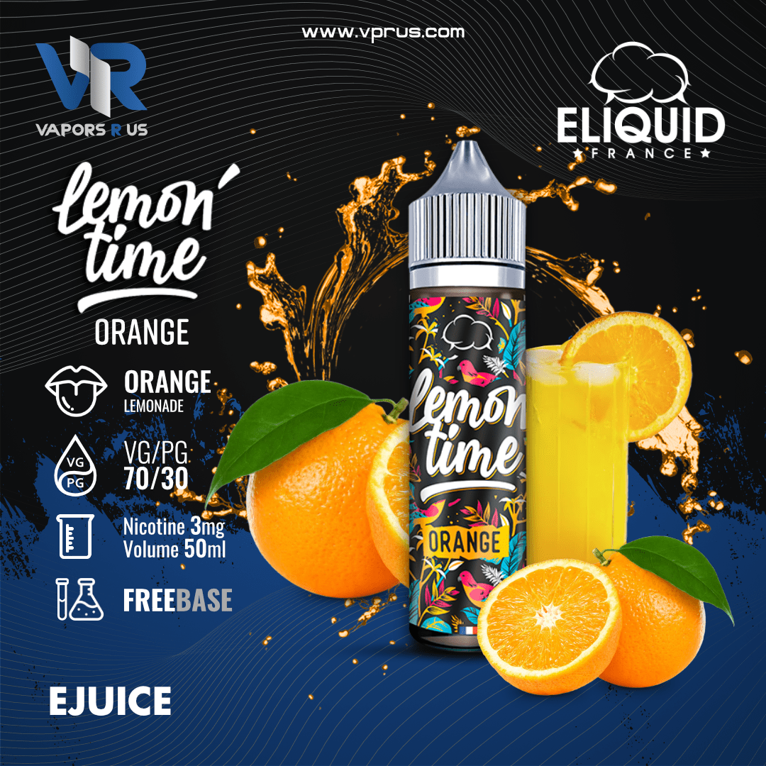 LEMON TIME - Orange 50ml | Vapors R Us LLC