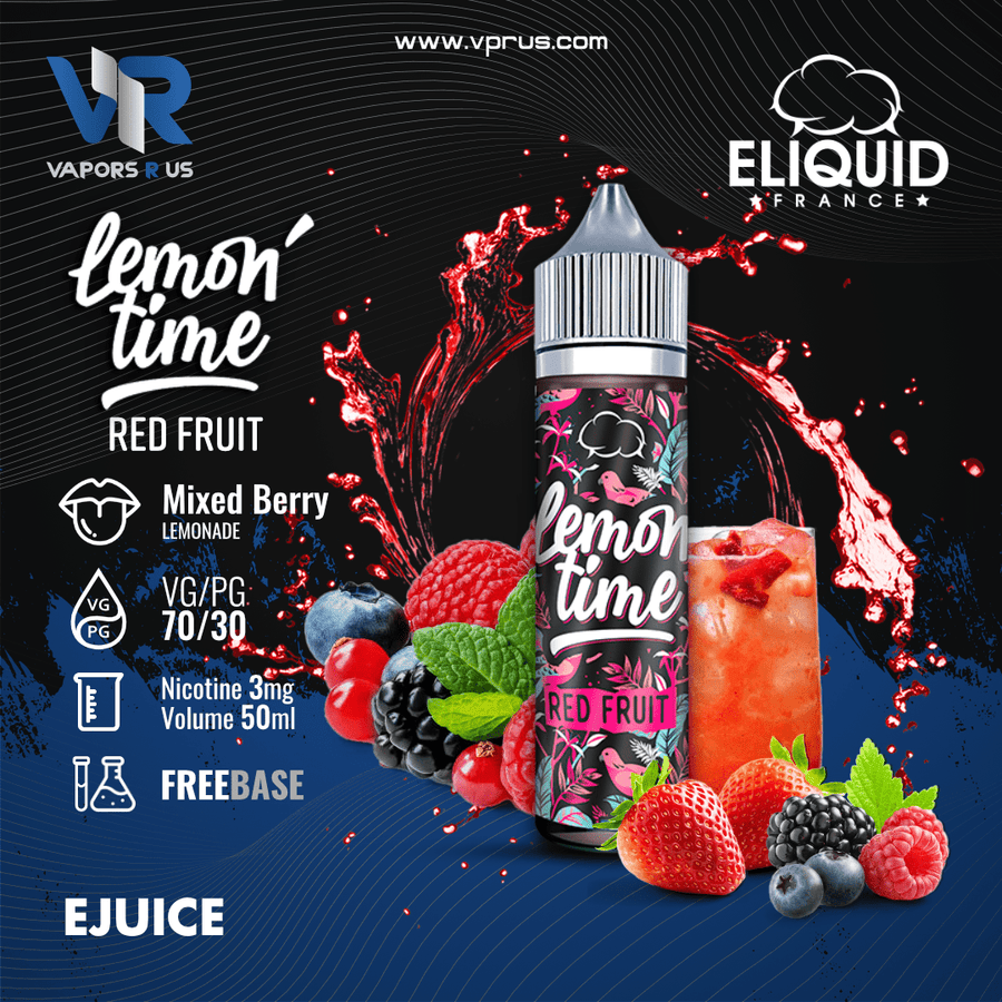 LEMON TIME - Red Fruit 50ml | Vapors R Us LLC