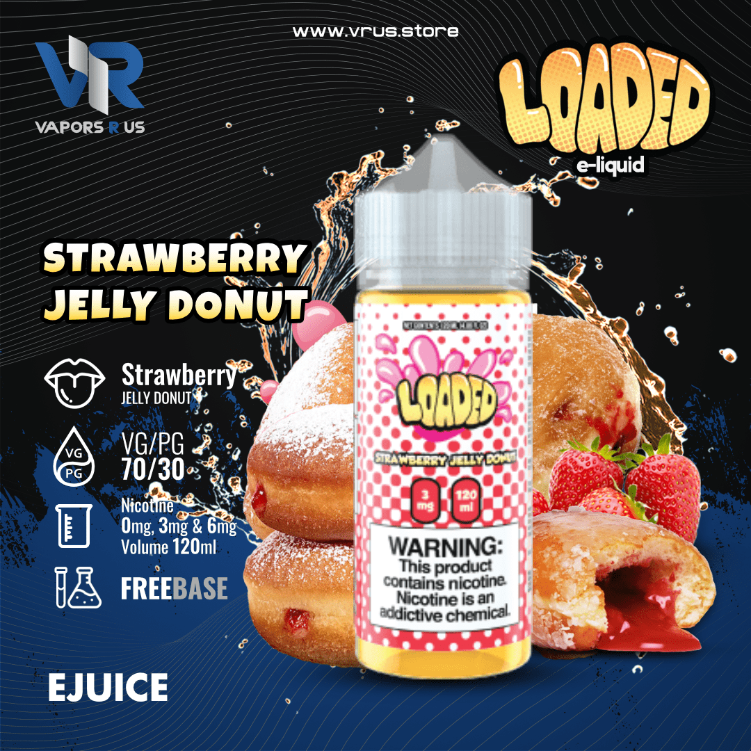 LOADED - Strawberry Jelly Donut | Vapors R Us LLC