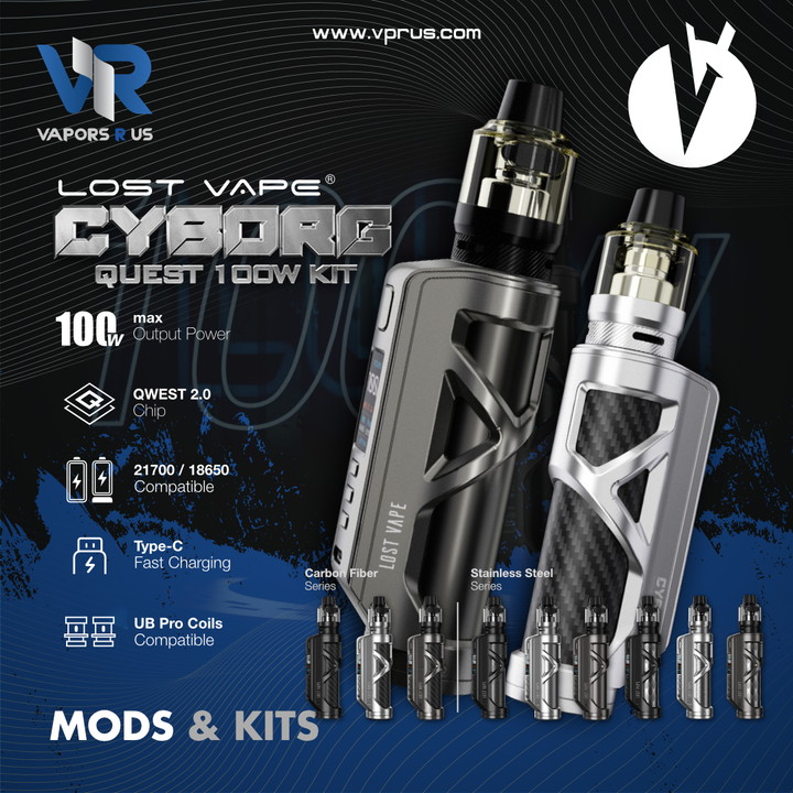 LOST VAPE - Cyborg Quest 100W Full Kit