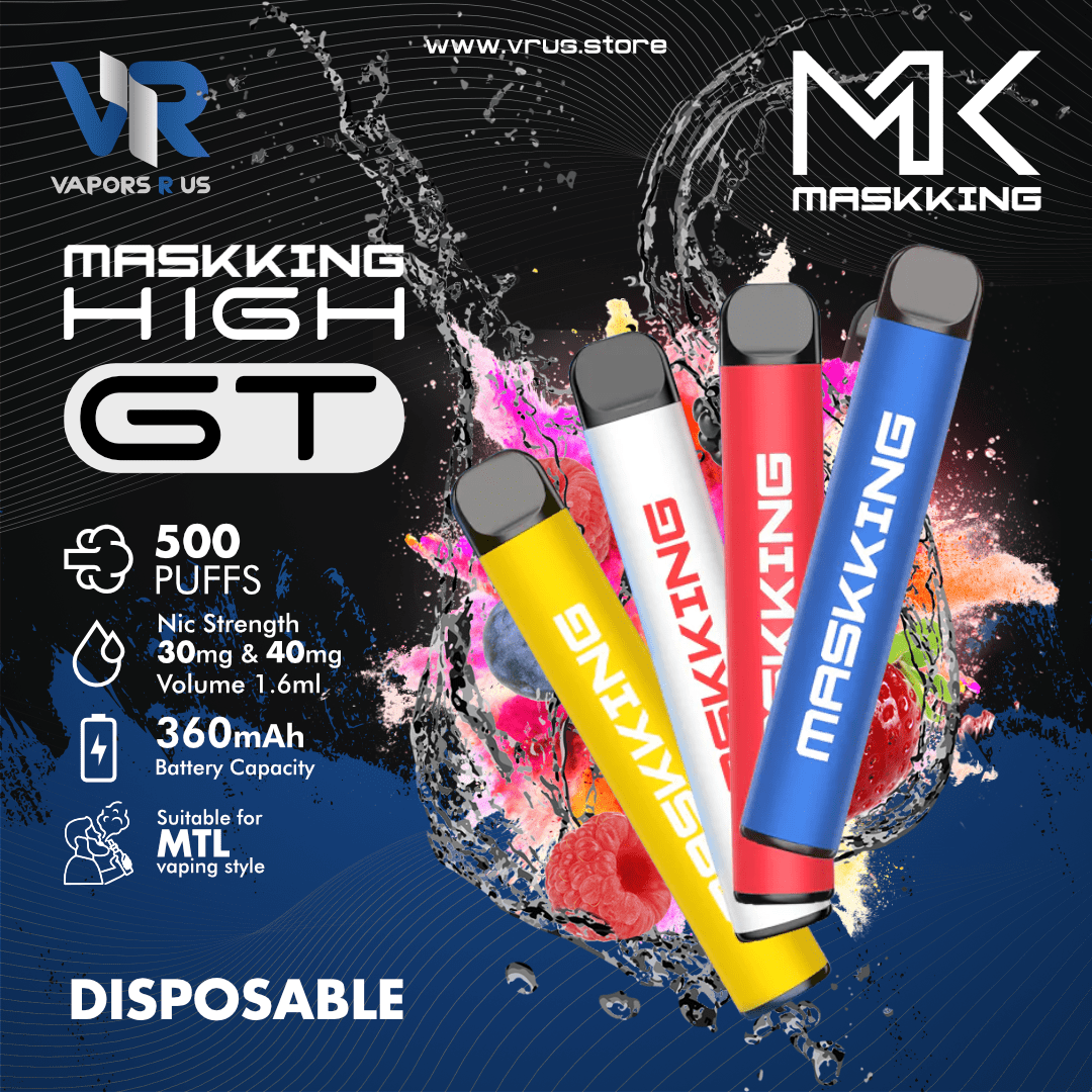 MASKKING - HIGH GT Kit Disposable Pod System (1 Pod) | Vapors R Us LLC