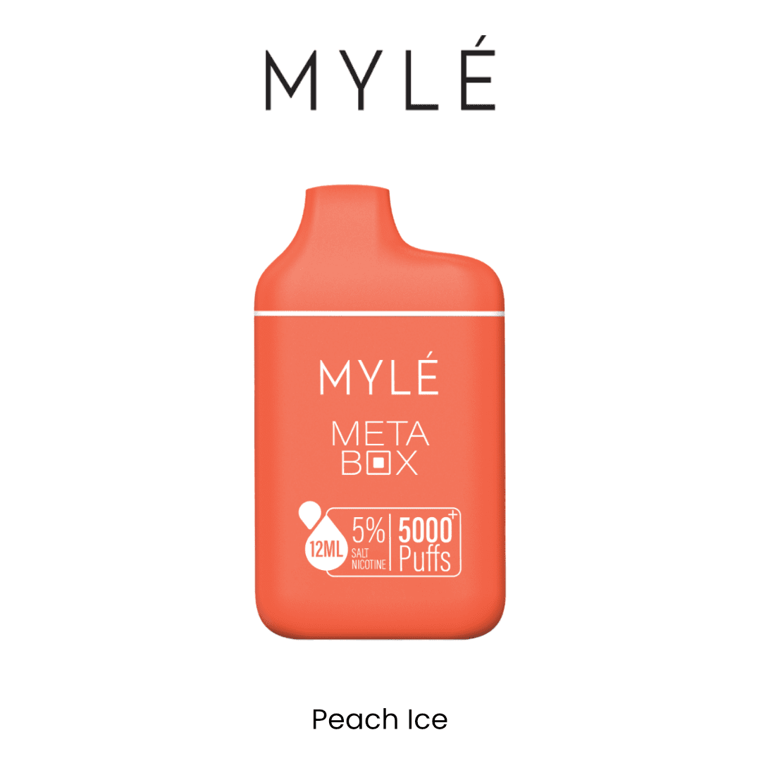 MYLE - META BOX RECHARGEABLE DISPOSABLE (5000 PUFFS - 5%) | Vapors R Us LLC