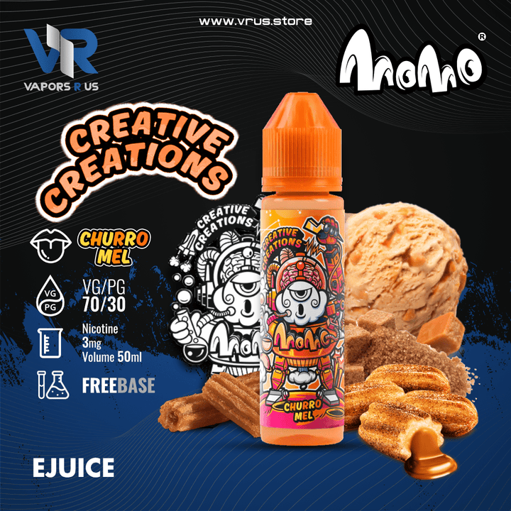 MOMO - Churro Mel 3mg 50ml | Vapors R Us LLC