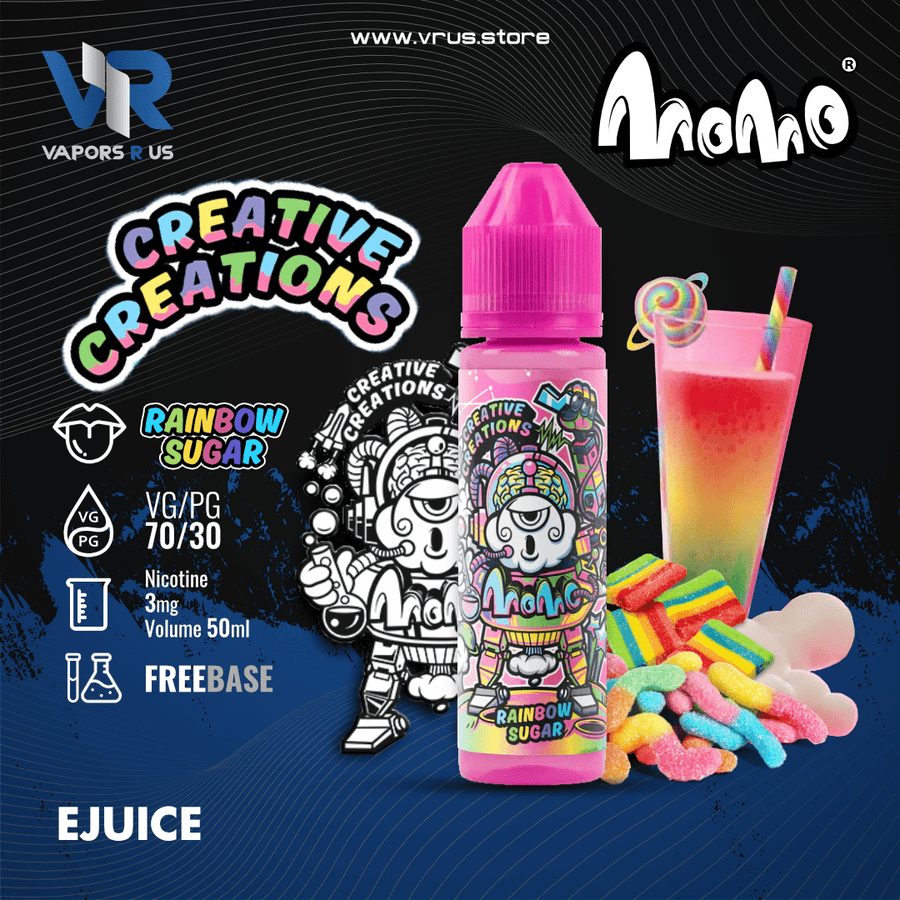 MOMO - Rainbow Sugar 3mg 50ml | Vapors R Us LLC