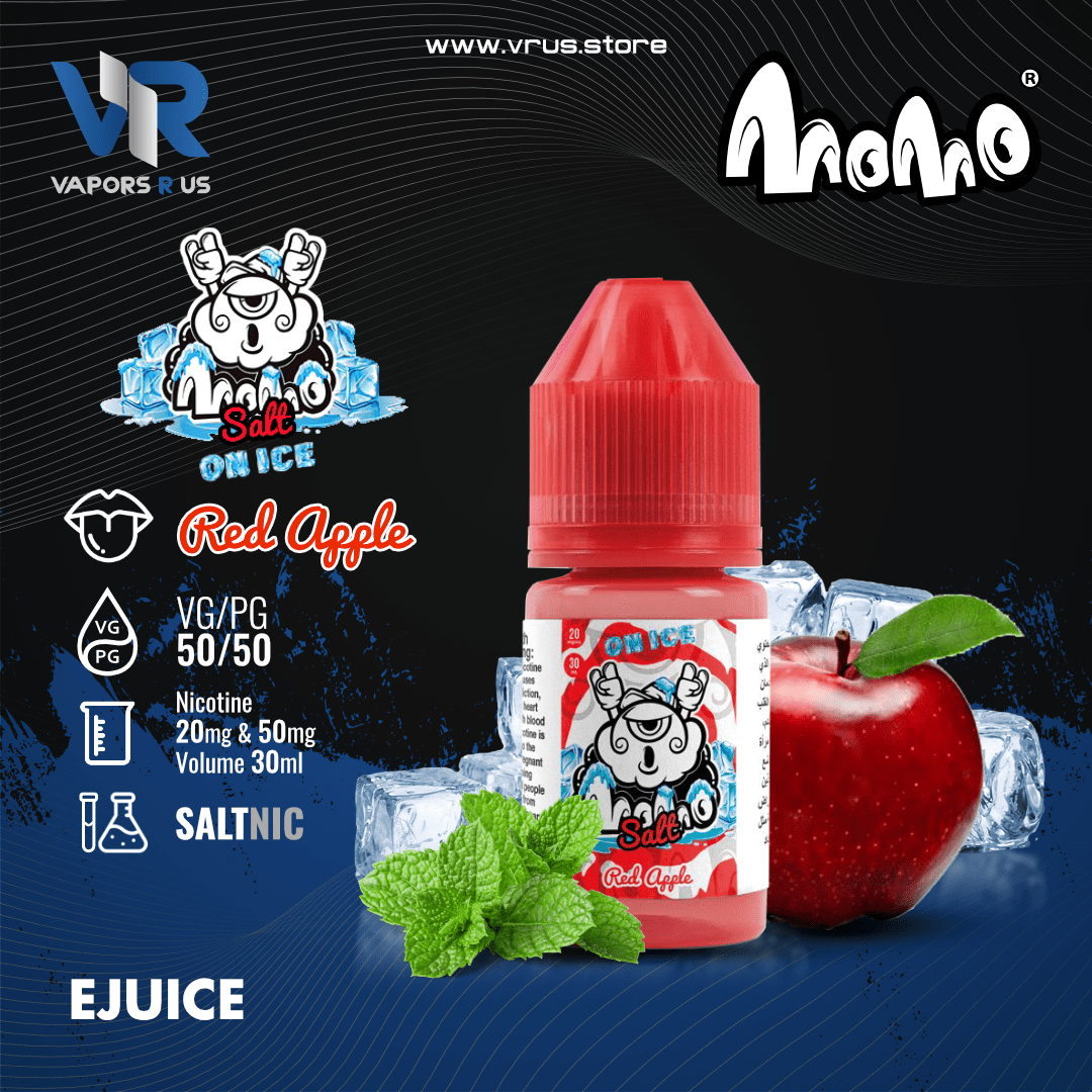 MOMO - Red Apple On Ice 30ml (SaltNic) | Vapors R Us LLC