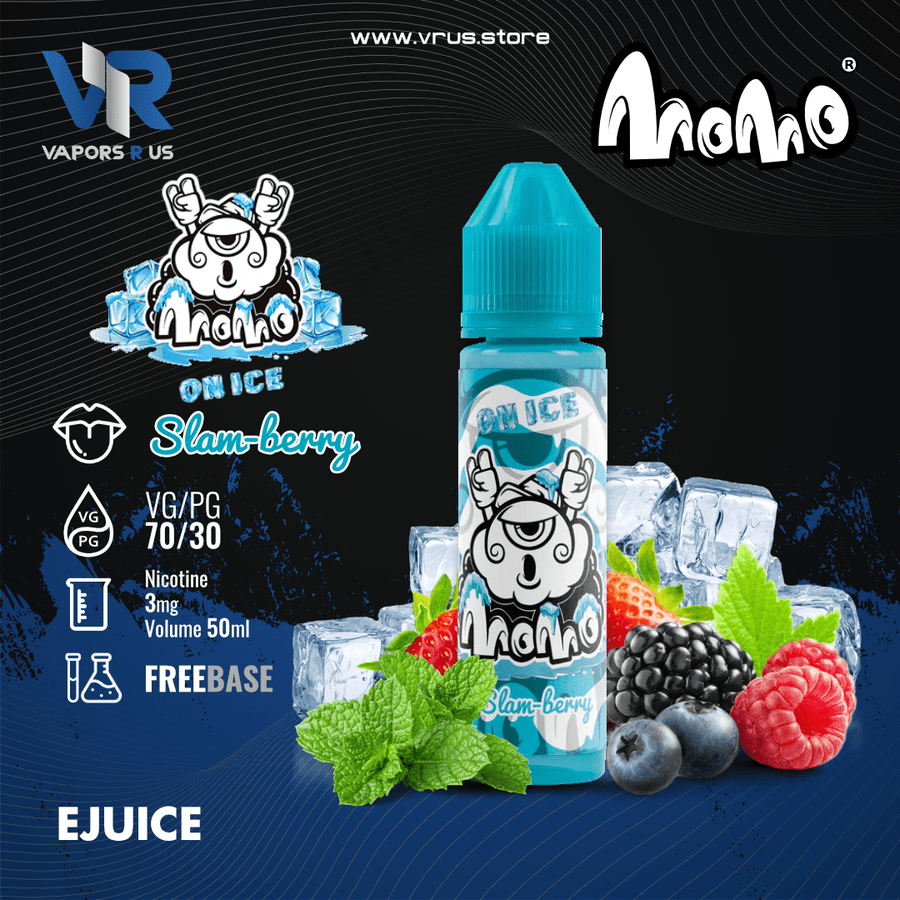 MOMO - Slam Berry On Ice 3mg 50ml | Vapors R Us LLC