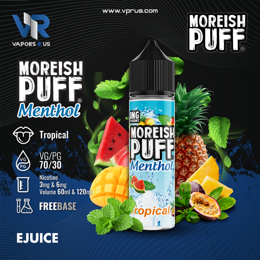 MOREISH PUFF MENTHOL - Tropical