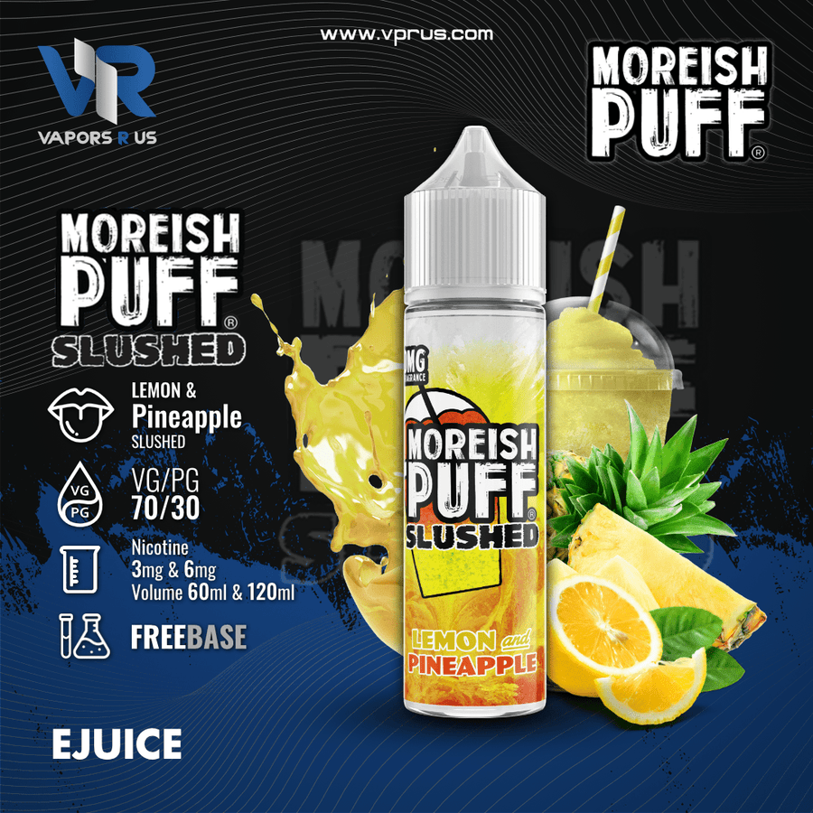 MOREISH PUFF SLUSHED - Lemon Pineapple | Vapors R Us LLC