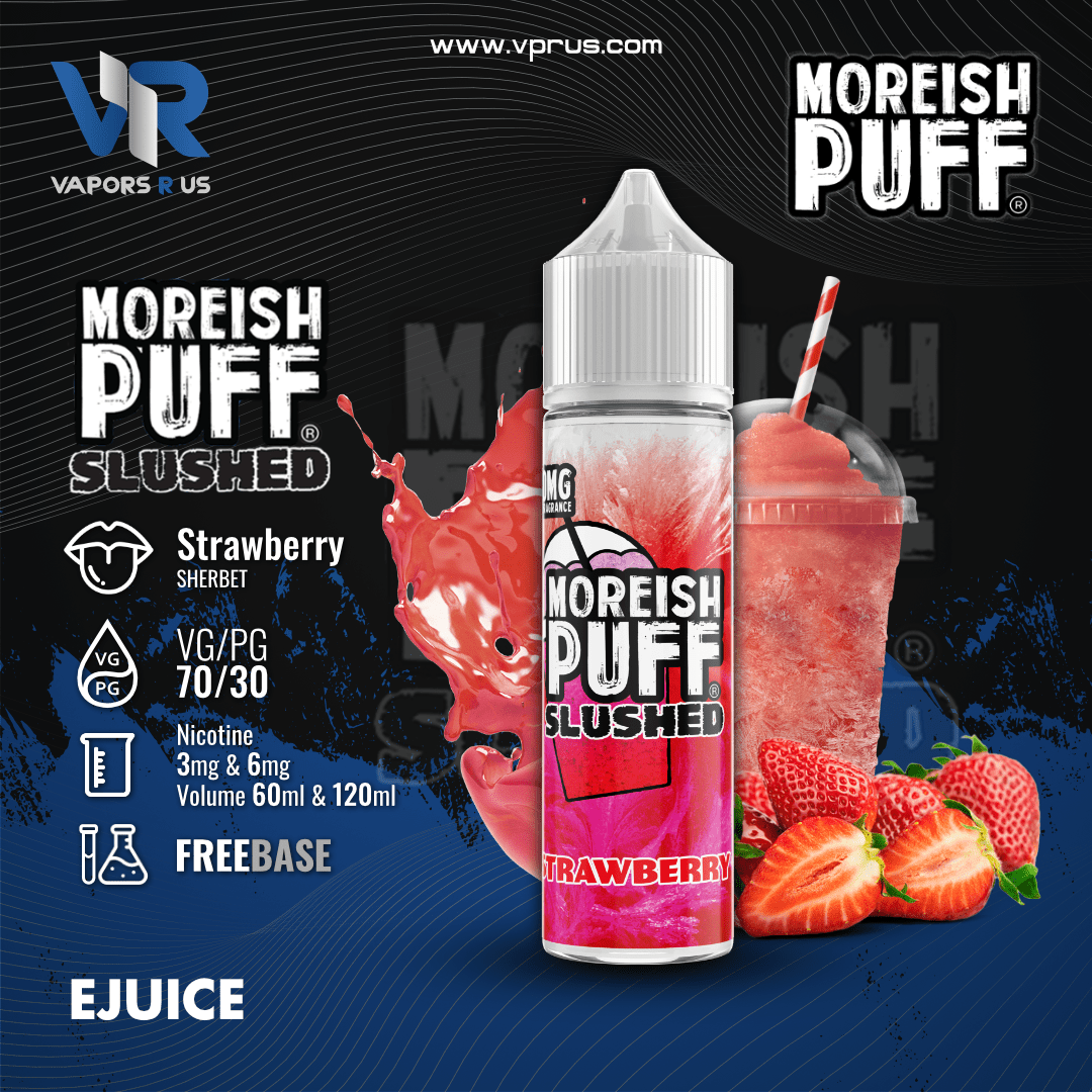 MOREISH PUFF SLUSHED - Strawberry | Vapors R Us LLC