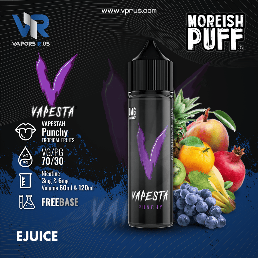 MOREISH PUFF VAPESTA - Punchy | Vapors R Us LLC