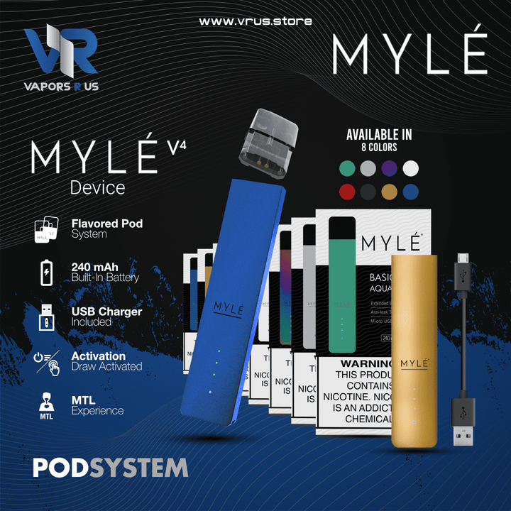 MYLE DEVICE V4 | Vapors R Us LLC