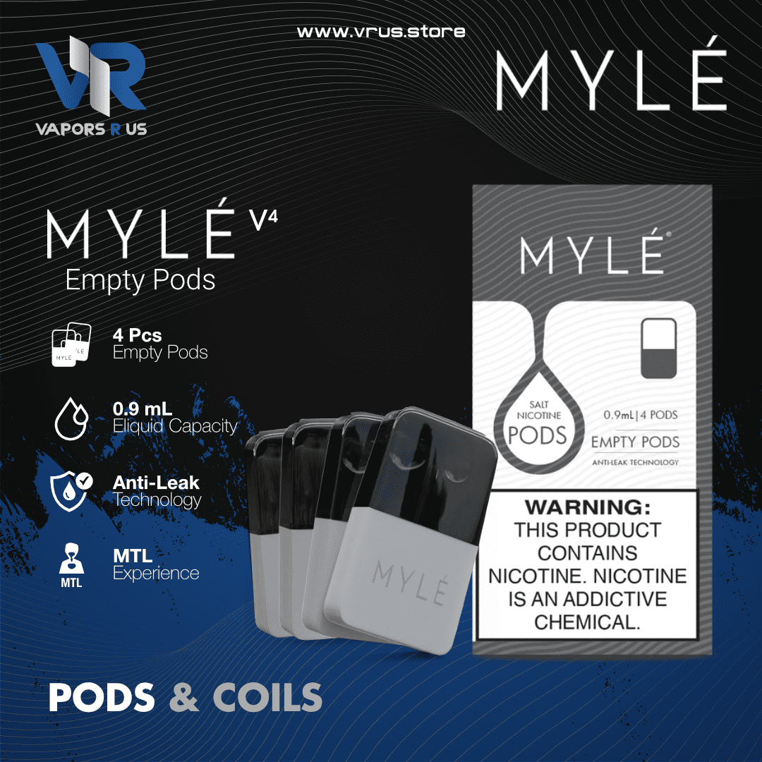 EMPTY MYLÉ POD V4 | Vapors R Us LLC