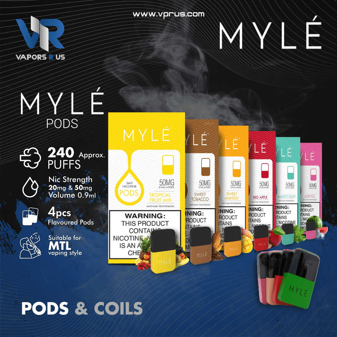 MYLE V4 PODS | Vapors R Us LLC