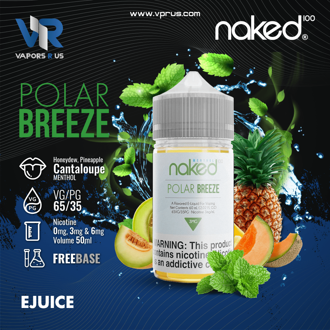 NAKED 100 - Melon (Polar Breeze) | Vapors R Us LLC