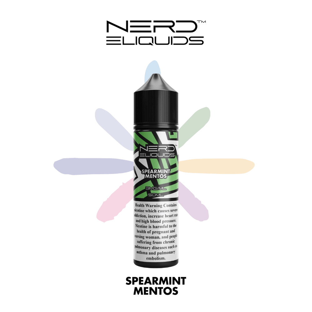 NERD ELIQUIDS - Spearmint Mentos 50ml | Vapors R Us LLC