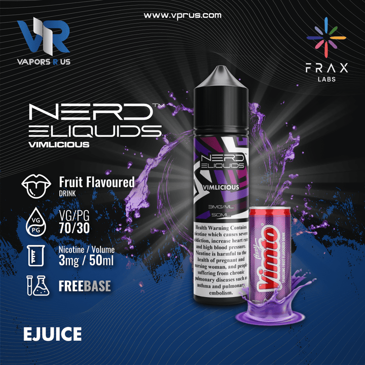 NERD ELIQUIDS - Vimlicious 50ml | Vapors R Us LLC