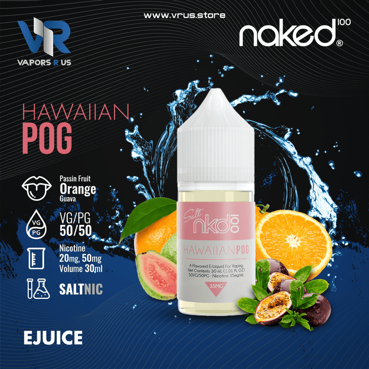 NAKED 100 - Hawaiian Pog 30ml (SaltNic) | Vapors R Us LLC