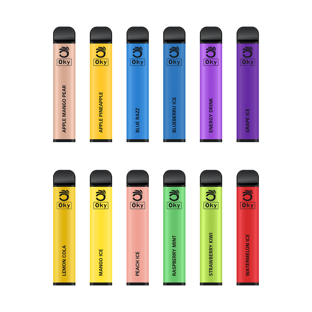 OKY Disposable Vape Pen 2500 Puffs 1200mAh | Vapors R Us LLC