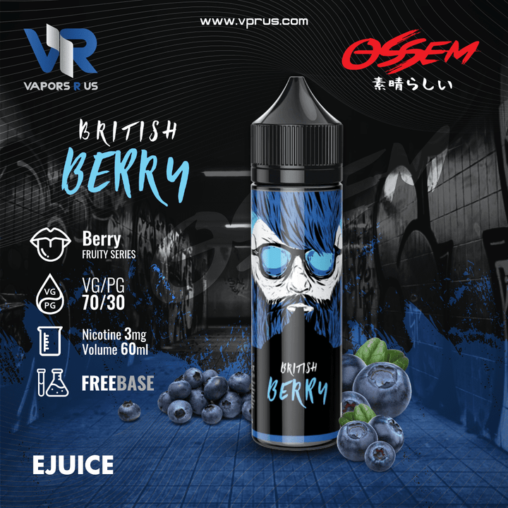 OSSEM - British Berry 60ml