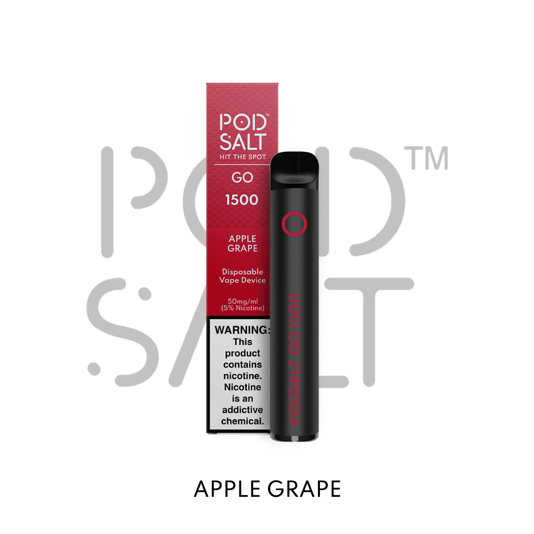 PODSALT - PS GO 1500 Puffs Disposable Device Vapors R Us LLC PODSALT - PS GO 1500 Puffs Disposable Device Vapors R Us LLC