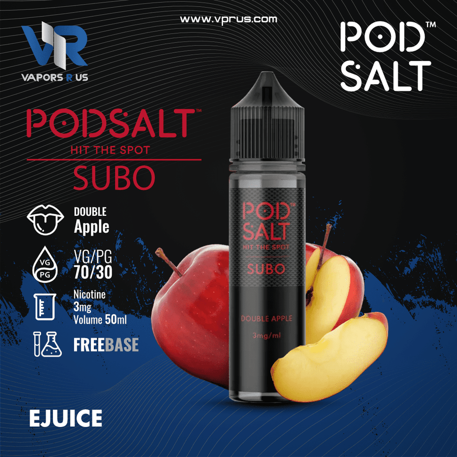 POD SALT SUBO - Double Apple 50ml | Vapors R Us LLC