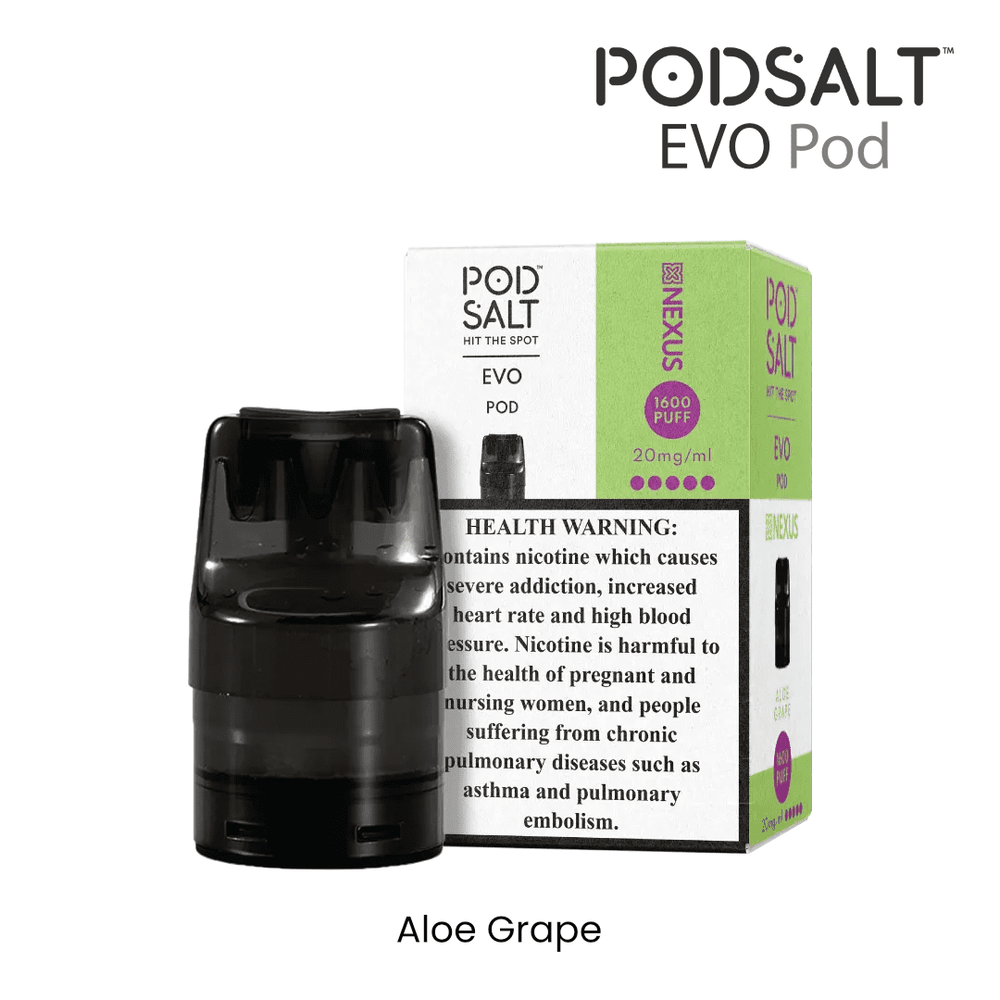 POD SALT - EVO Replacement Pods (1600 Puffs - 20mg) | Vapors R Us LLC