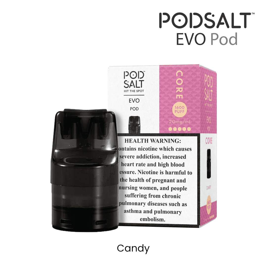 POD SALT - EVO Replacement Pods (1600 Puffs - 20mg) | Vapors R Us LLC