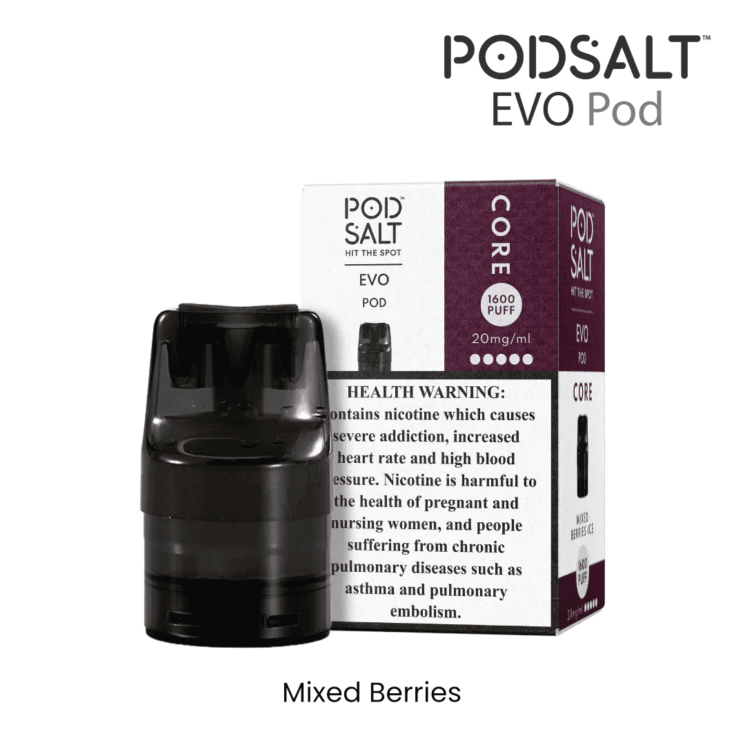 POD SALT - EVO Replacement Pods (1600 Puffs - 20mg) | Vapors R Us LLC