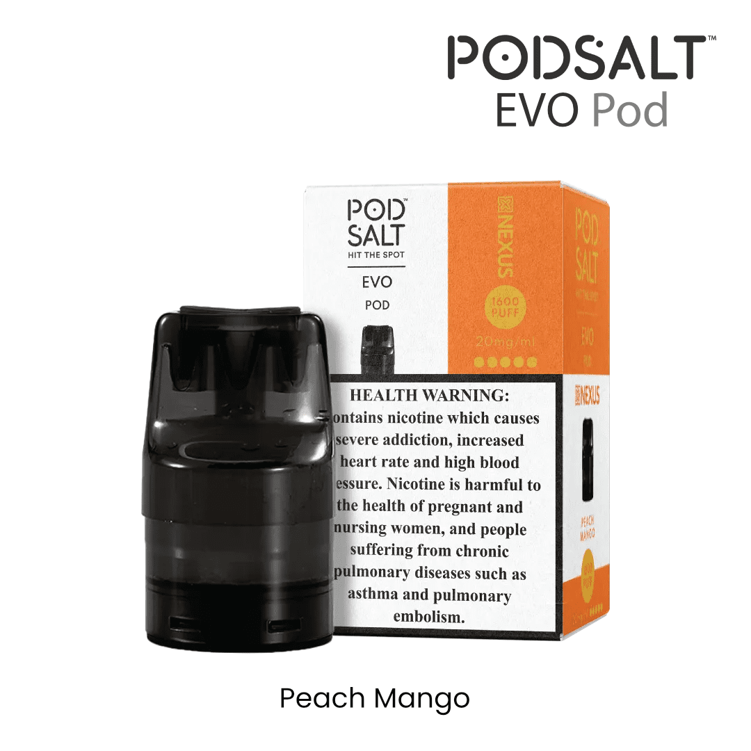 POD SALT - EVO Replacement Pods (1600 Puffs - 20mg) | Vapors R Us LLC