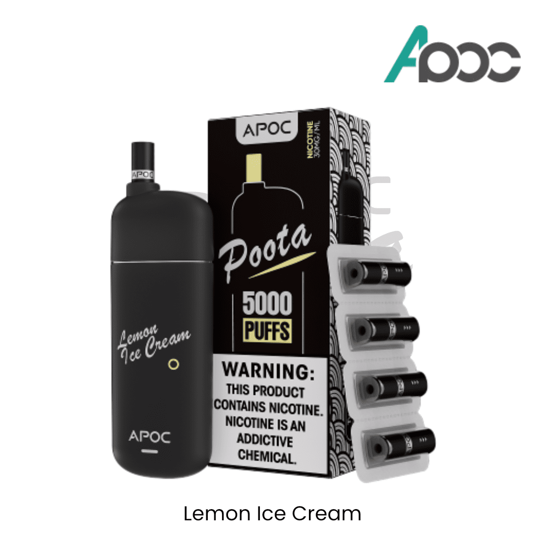 APOC - Poota 5000 Puffs Rechargeable Disposable Vape | Vapors R Us LLC