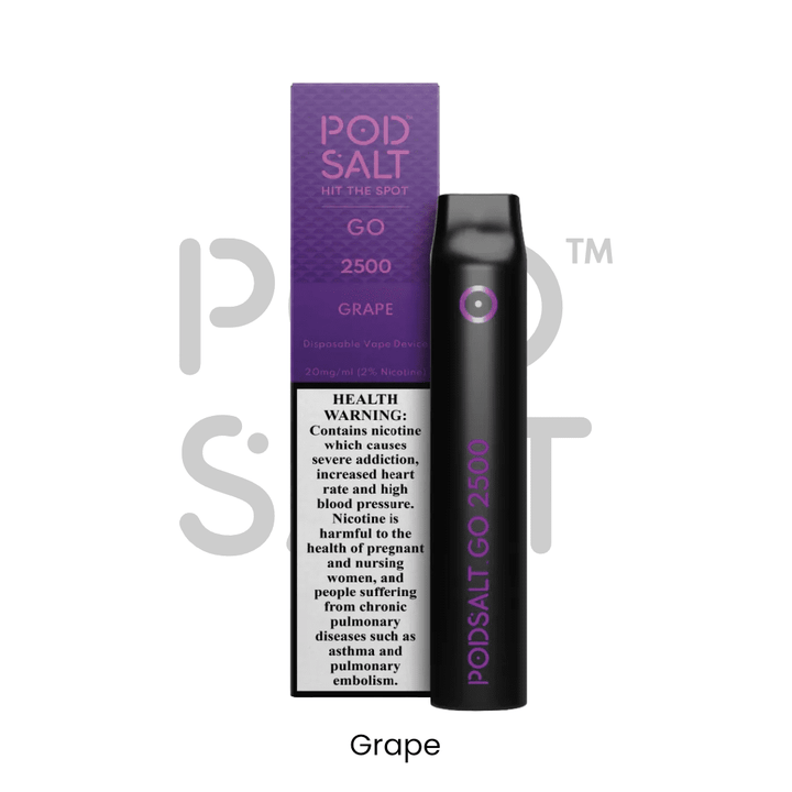 PODSALT - PS GO 2500 Puffs Disposable Device | Vapors R Us LLC