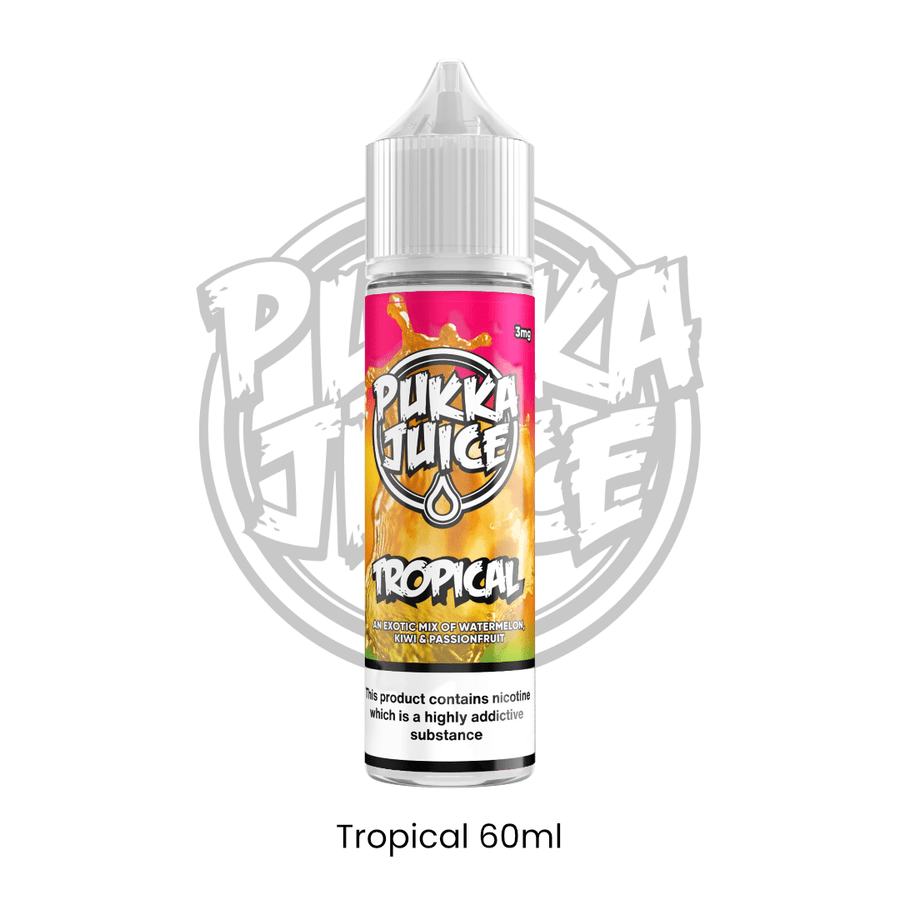 PUKKA JUICE - Tropical 3mg 60ml | Vapors R Us LLC